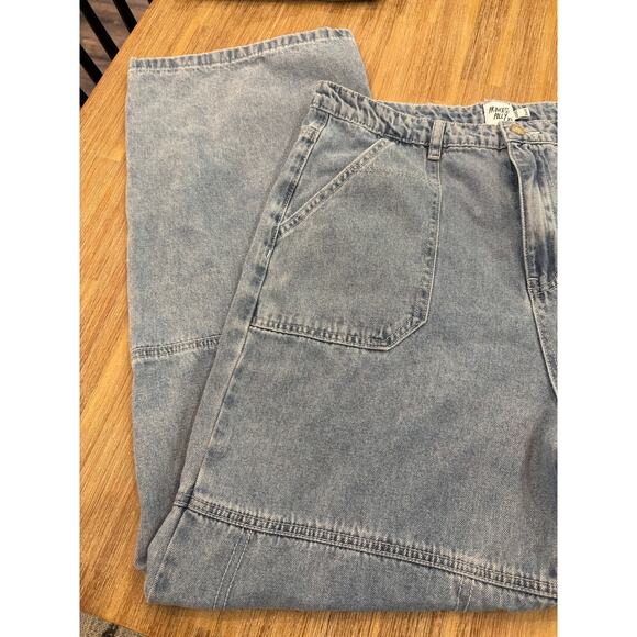 Princess Polly Wide Leg Jeans Size 10 - Picture 9 of 9